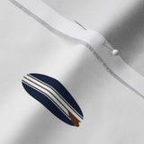 Navy Blue and Brown Mini Size Classic Surfboards Sheet Set from Surfer Bedding™️ - Extremely Stoked