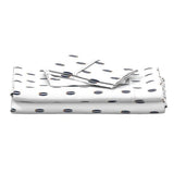Navy Blue and Orange Mini Size Classic Surfboards Sheet Set from Surfer Bedding™️ - Extremely Stoked