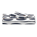 KIDS NAVY BLUE AND BROWN SURFBOARD SHEET SET