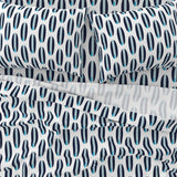 Ocean Blues Classic Surfboards Sheet Set - Medium Scale - Extremely Stoked® Eco Luxe Surfer Bedding