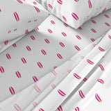 Surfer Girl Hot Pink and Yellow Mini Size Classic Surfboards Sheet Set - Extremely Stoked