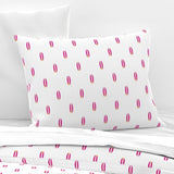 Surfer Girl Hot Pink and Yellow Mini Size Classic Surfboards Sheet Set - Extremely Stoked