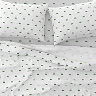 Fresh Green Surf Bus Sheet Set from Surfer Bedding™️ - Extremely Stoked
