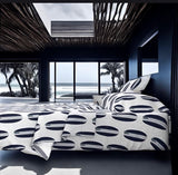Black and Grey Classic Surfboards Sheet Set from Surfer Bedding™️ Large Scale - Extremely Stoked