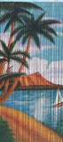 tropical bamboo curtain