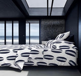 Black and Grey Classic Surfboards Sheet Set from Surfer Bedding™️ Large Scale - Extremely Stoked