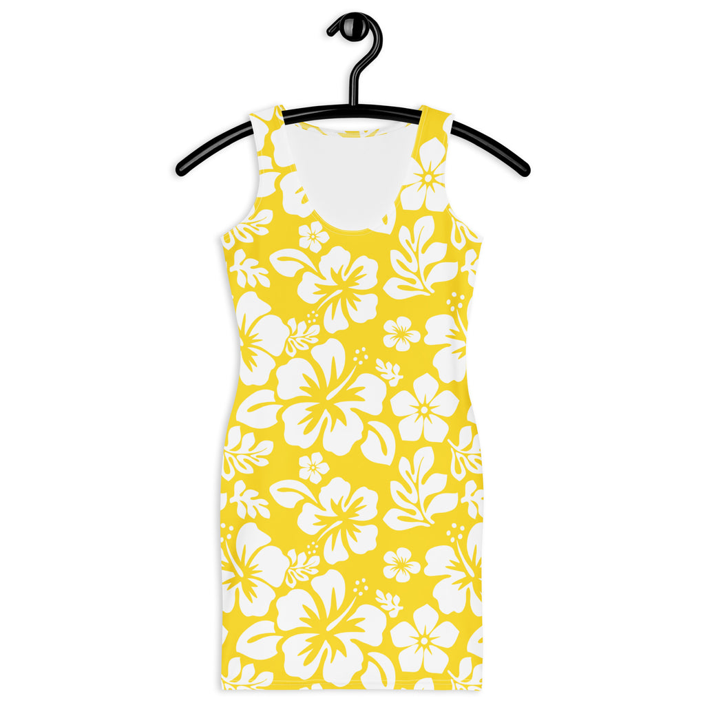hawaiian print bodycon dress elegant backless hawaiian style floral print bodycon pencil