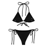Black String Bikini Swimsuit from Extremely Stoked - Extremely Stoked