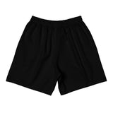 Men’s Black with White Epic Wave Logo Eco Athleisure Shorts | Extremely Stoked®