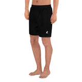 Men’s Black with White Epic Wave Logo Eco Athleisure Shorts | Extremely Stoked®