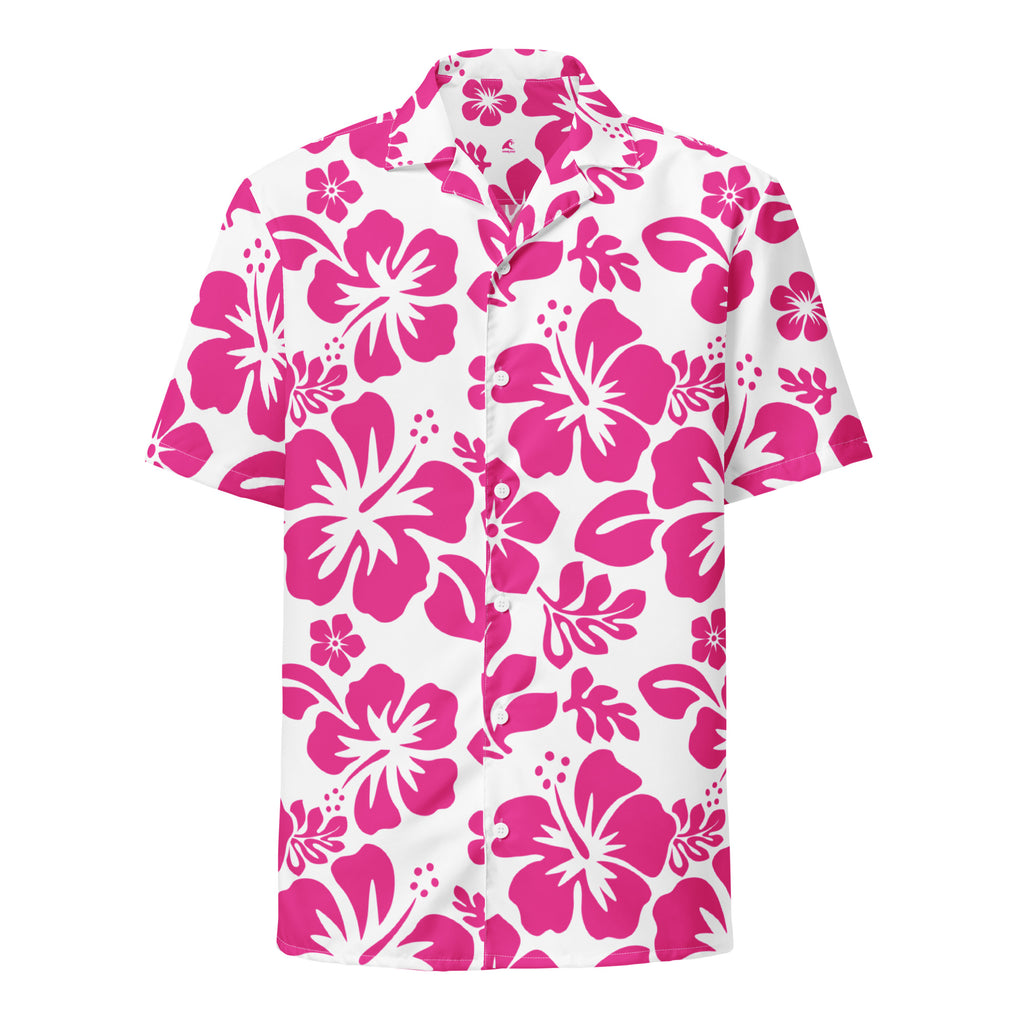【pink hawaii】 Pink Elephant Shirt 7Size S-4XL Hawaiian Shirt hw801 hw802
