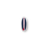 Red, White and Blue Surfboard Throw Pillow – Extremely Stoked® Eco Luxe Surfer Bedding Collection