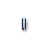 Navy Blue and Brown Surfboard Throw Pillow – Extremely Stoked® Eco Luxe Surfer Bedding Collection