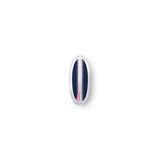 Navy Blue and Pink Surfboard Throw Pillow – Extremely Stoked® Eco Luxe Surfer Bedding Collection
