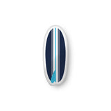 Navy Blue and Aqua Surfboard Throw Pillow – Extremely Stoked® Eco Luxe Surfer Bedding Collection