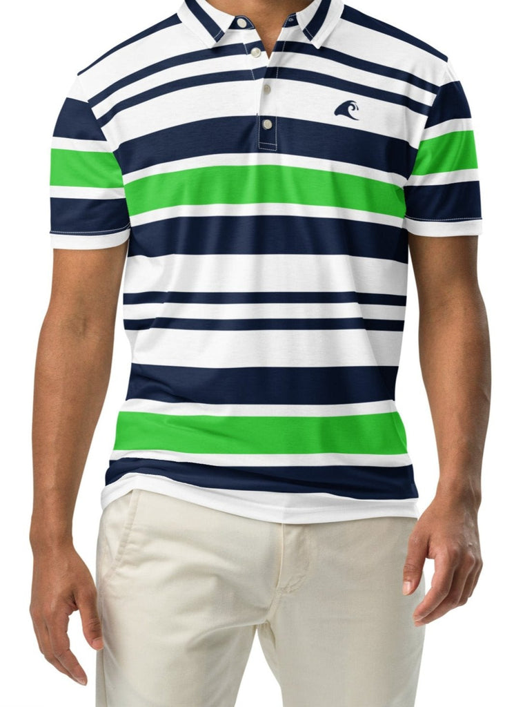 トップス supreme green navy border polo shirt Dept of Homeland Security Employee Polo Shirt – FEDS Apparel