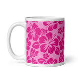 Three Pinks Hawaiian Flowers Coffee Mug - Extremely Stoked