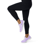 Women’s Lavender Athleisure Sneakers with White Epic Wave Logo – Extremely Stoked® Surf Style Shoes