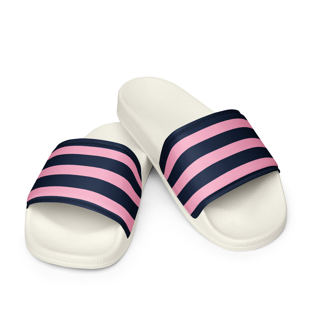 OF slides pink and blue originals adidas Originals Adilette sliders in pink and sky blue | ASOS main image 3