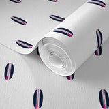 Navy Blue and Hot Pink Classic Mini Size Surfboards Wallpaper - Extremely Stoked