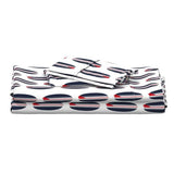 Red, White and Blue Classic USA Surfboards Sheet Set from Surfer Bedding™️ Medium Scale - Extremely Stoked