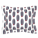 USA Red, White and Blue Classic Surfboards Sheet Set