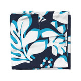 ocean blues hawaiian hibiscus duvet cover