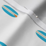 Aqua Ocean Blue and Orange MINI SIZE Classic Surfboards Sheet Set