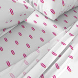 Surfer Girl Pink and Juicy Orange Mini Size Classic Surfboards Sheet Set - Extremely Stoked