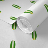 Fresh Green and Lemon Yellow Classic Surfboards Wallpaper -Mini Size