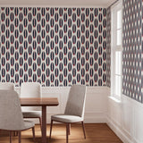Red, White and Blue Classic Surfboards Wallpaper - Extremely Stoked® Eco Beach Luxe Collection