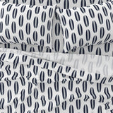 Navy Blue and Grey Classic Surfboards Sheet Set