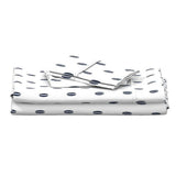 Navy Blue and Gray Mini Size Classic Surfboards Sheet Set from Surfer Bedding™️ - Extremely Stoked
