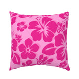 Raspberry Pinks Hawaiian Flowers Euro Pillow Sham – Extremely Stoked® Eco Beach Luxe Collection