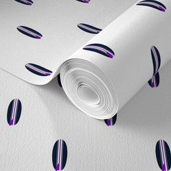 Navy Blue and Purple Mini Size Classic Surfboards Wallpaper - Extremely Stoked