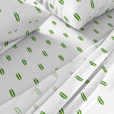 Fresh Green and Lemon Yellow Mini Size Classic Surfboards Sheet Set - Extremely Stoked