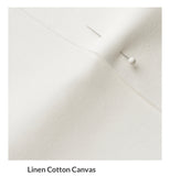 Purple Hawaiian Flowers on White Window Curtains - Extremely Stoked® Eco Beach Luxe Collection - Large Scale