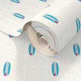 Aqua Blue and Hot Pink Classic Mini Size Surfboards Wallpaper - Extremely Stoked