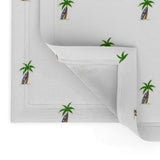 Palm Trees with Blue Surfboard Placemats - Extremely Stoked