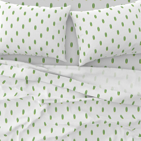 Fresh Green and Lemon Yellow Mini Size Classic Surfboards Sheet Set - Extremely Stoked
