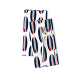Red, White and Blue Surfboard Dinner Napkins - Extremely Stoked
