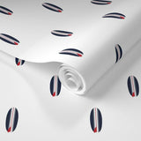 Red, White and Blue Classic Mini Size Surfboards Wallpaper