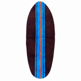 Brown and Blue Surfboard Rug - Extremely Stoked® Beach Home Collection