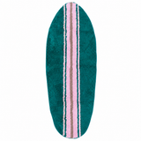 Teal and Pink Surfboard Rug - Extremely Stoked® Beach Home Collection