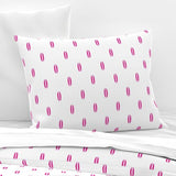 Surfer Girl Pink, White and Soft Pink Mini Size Classic Surfboards Sheet Set - Extremely Stoked