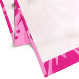 Raspberry Pinks Hawaiian Flowers Window Curtains -Extremely Stoked® Eco Beach Luxe Collection - Large Scale