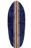 surfboard shaped rug