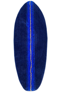 Navy Blue Surfboard Rug