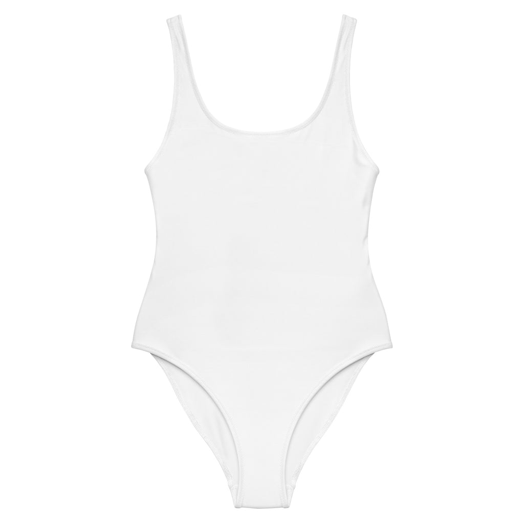 White One Piece Swimsuit from Extremely Stoked — free download