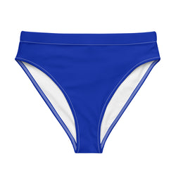 Royal Blue High Waisted Bikini Swimsuit Bottom - Extremely Stoked